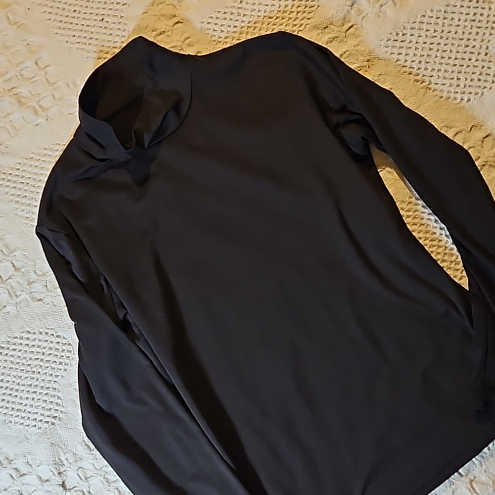 Boys s/m mock neck baselayer top
